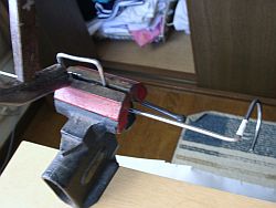 自作竿受け作り方9